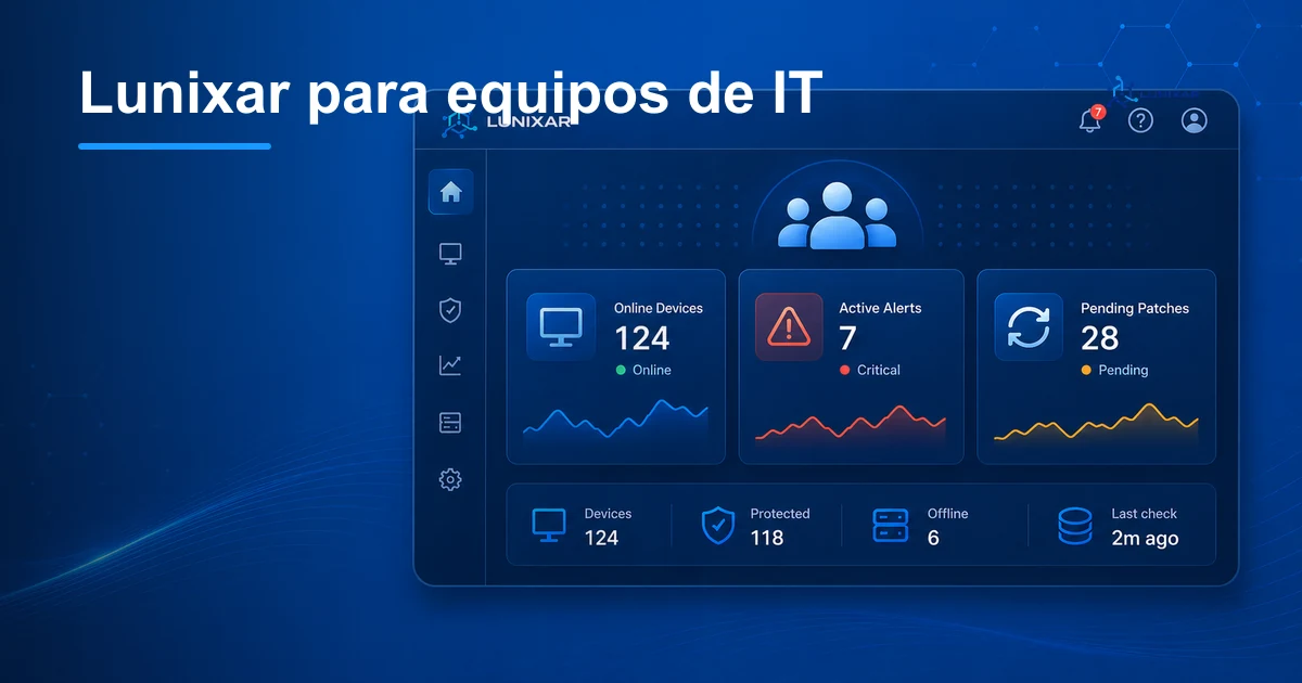 Lunixar RMM for IT Teams: Endpoint Visibility and Control