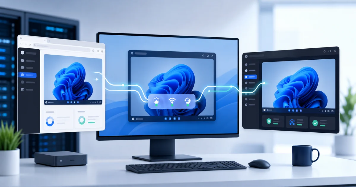 WebRTC Remote Access in Lunixar RMM